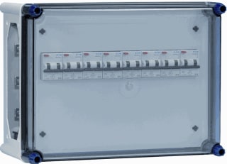 Eaton - Halyester GLNE 44.. Groepenkast, geassembleerd Glne4408
