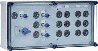 Eaton - Halyester GLKS Groepenkast, geassembleerd Glks4044