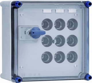 Eaton - Halyester GKS Groepenkast, geassembleerd Gks403