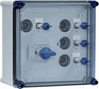 Eaton - Halyester GLS Groepenkast, geassembleerd Gls404