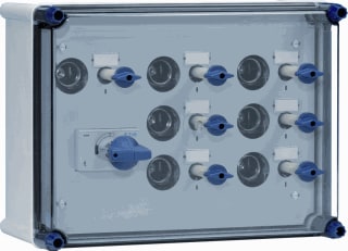 Eaton - Halyester GLS Groepenkast, geassembleerd Gls407