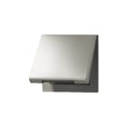 Jung - Aluminium/Edelstaal/Chroom Overgangsafdekplaat schakelmat. Inzetpl Klapd Aluminium