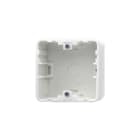 Jung - CD500 Opbouwbak inbouwschakelmateriaal Opbouwkap 1-Voudig Wit Cd