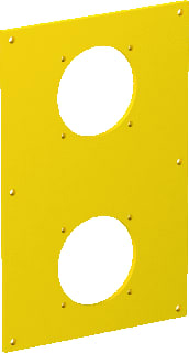 OBO - Afdekplaat aansluitzuil AFDEKPLAAT 2XWCD 160X105X3