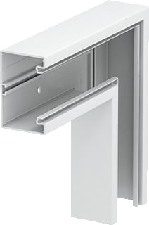 OBO - Rapid 80 Verticaal hoekstuk wandgoot Hoek Plat 70X110 6274320