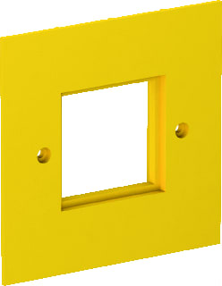 OBO - Afdekplaat aansluitzuil Afdekplaat 1-V Module 45