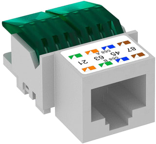 OBO - Modulaire connector Aanslmod Cat5 Niet Gesch
