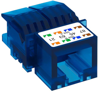 OBO - Modulaire connector Aanslmod Cat6 Niet Gesch