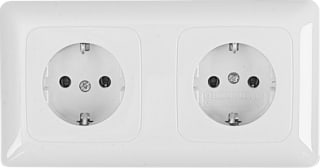 ABB Busch-Jaeger - Reflex SI Wandcontactdoos (WCD schakelmat.) wcd ra 2v   20-02eujp-212