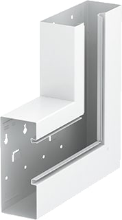 OBO - Rapid 80 Verticaal hoekstuk wandgoot Hoek Vlak 70X170 6277820