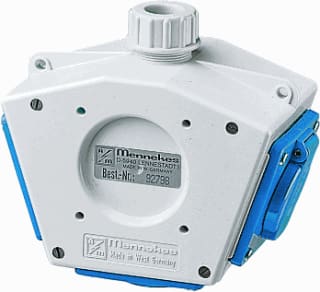 Mennekes - DELTABOX CEE-contactdoos combinatie Dlta-Bx 3X Ra 16A 230V Xd