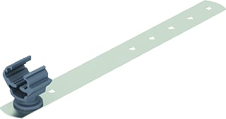 OBO - Dakleidinghouder bliksembeveiliging DAKLEIDINGHOU. 27MM LEIDAK