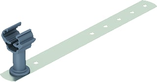 OBO - Dakleidinghouder bliksembeveiliging DAKLEIDINGHOU. 74MM LEIDAK