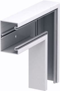 OBO - Rapid 80 Verticaal hoekstuk wandgoot 6274321