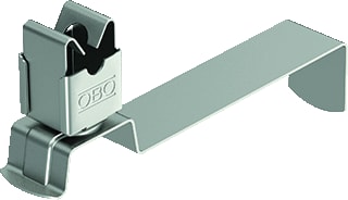 OBO - Dakleidinghouder bliksembeveiliging DAKLEID.HOU.PANRD8 140 ALU
