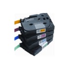 Brother - Labeltape tape tz-611 6mm g/zw