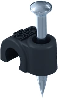 OBO - Spijkerclip ISO-NAGELCLIP8 PP ZW DS100