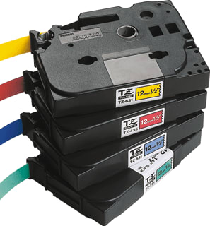 Brother - Labeltape tape tz-261 36mm w/z