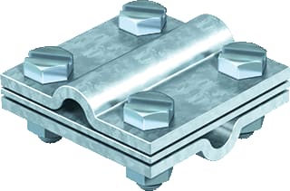 OBO - Verbinder voor bliksembeveiliging KRUIS RD8-10 CU