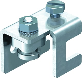 OBO - Verbinder voor bliksembeveiliging Flens-Constr. Klem 4-20Mm