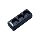Martin Kaiser - 1030 Contactdooscombinatie Tafcontds 3V Ra Zwart