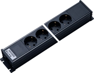 Martin Kaiser - 1154 Contactdooscombinatie Tafcds 45" 4V Gst I/U Zw