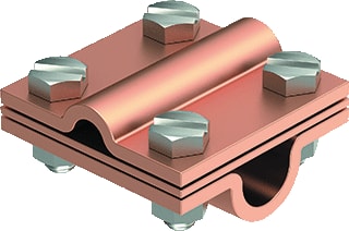 OBO - Verbinder voor bliksembeveiliging KRUISVERBIND. RD8-10X16 CU