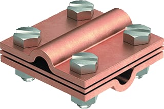 OBO - Verbinder voor bliksembeveiliging KRUIS RD8-10 CU