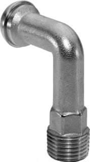 Danfoss - Radiatorkraanbochtstuk Universele Bocht 90 Gr1/2
