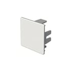 OBO - WDK Eindschot leidingkanaal Eindstuk 40X40 Pvc Wit