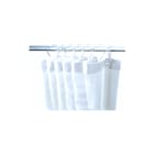 Delabie - Douchegordijn 1,2 Wit Pvc