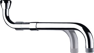 Delabie - Uitloop sanitaire kranen Telescopische Uitloop F3/4