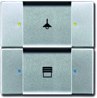 ABB Busch-Jaeger - KNX, Future Tastsensor bussysteem knx sen multifun 2/4v aluzi