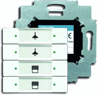 ABB Busch-Jaeger - KNX, Future Tastsensor bussysteem Knx Sens 4V M Bau F-Mwit