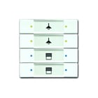 ABB Busch-Jaeger - KNX, Future Tastsensor bussysteem Knx Sen Multifun 4/8V Mwit