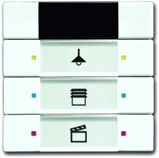 ABB Busch-Jaeger - KNX, Future Tastsensor bussysteem knx ir intf + 3v f-mwit