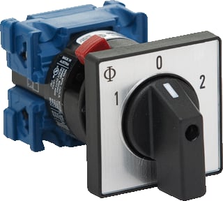 Kraus & Naimer - D 1-0-2 1-gats Lastschakelaar Omschak+N Ch10A210-Ft2