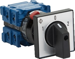 Kraus & Naimer - D 1-0-2 1-gats Lastschakelaar Omschak+N Ch10A211-Ft2