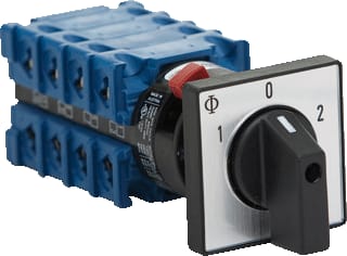 Kraus & Naimer - D 1-0-2 1-gats Lastschakelaar Omschak+N Ch10A213-Ft2