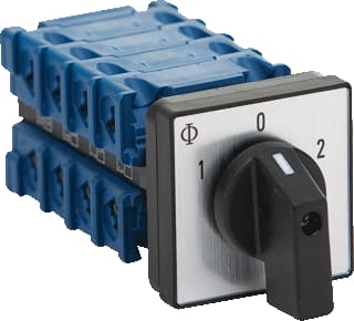 Kraus & Naimer - C 1-0-2 frontinbouw Lastschakelaar Omschak+N Ch10A213-Ef