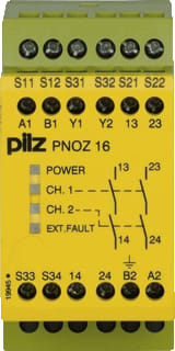 Pilz - PNOZ Relais vr veiligheidsstroomcircuits Pnoz/16 Pnoz/16 230/24V