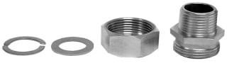 Amniflex - Fitting met 2 aansluitingen Koppeling 11/4 Bu/Dr
