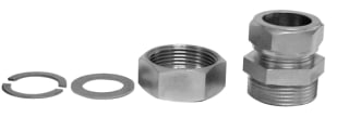 Amniflex - Fitting met 2 aansluitingen Koppeling 3/4 X 22 Knel