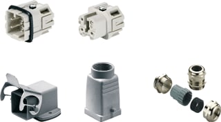 Weidmüller - Modulaire connector CONNECTOR HDC KIT HA03302