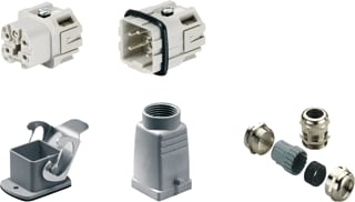 Weidmüller - Modulaire connector Connector Hdc Kit Ha04400