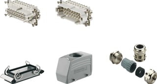 Weidmüller - Modulaire connector Connector Hdc Kit Ha16121