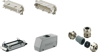 Weidmüller - Modulaire connector CONNECTOR HDC KIT HA24131