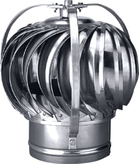 Anjo - Penn Ventilatiekap voor dakopstand Penventilator 100Mm **