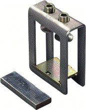 Wohner - Railsystemen Aansluitklem stroomrail profielklem 2000a 64 mm