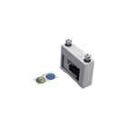 Wohner - Railsystemen Stroomrailsteun Pe/N Drager 1-Polig